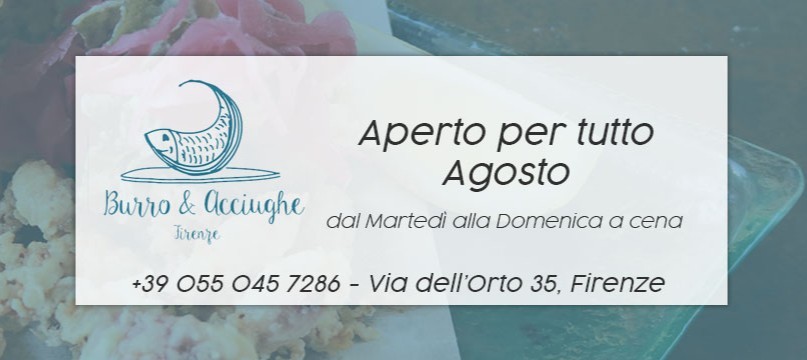 Burro e Acciughe a Firenze